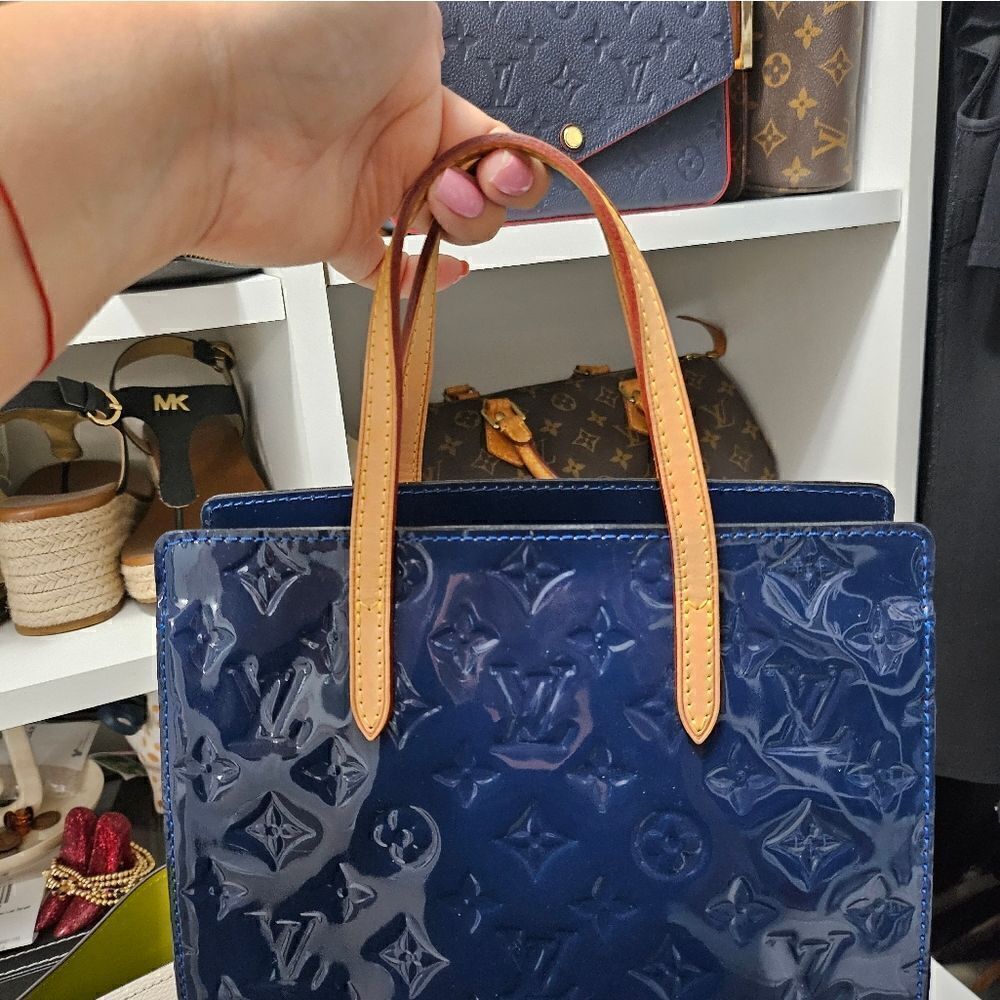 VuittonCatalina Handbag Monogram Vernis BB - Picture 10 of 11